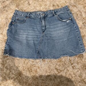 Wild Fable Light Blue Denim Skirt